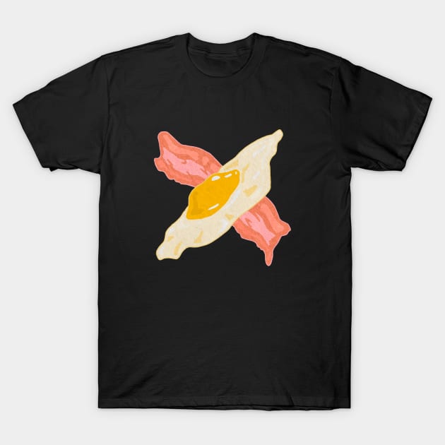 Bacon & Eggs T-Shirt by LauraOConnor